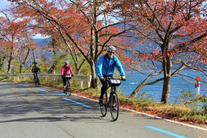 Lake Biwa cycling